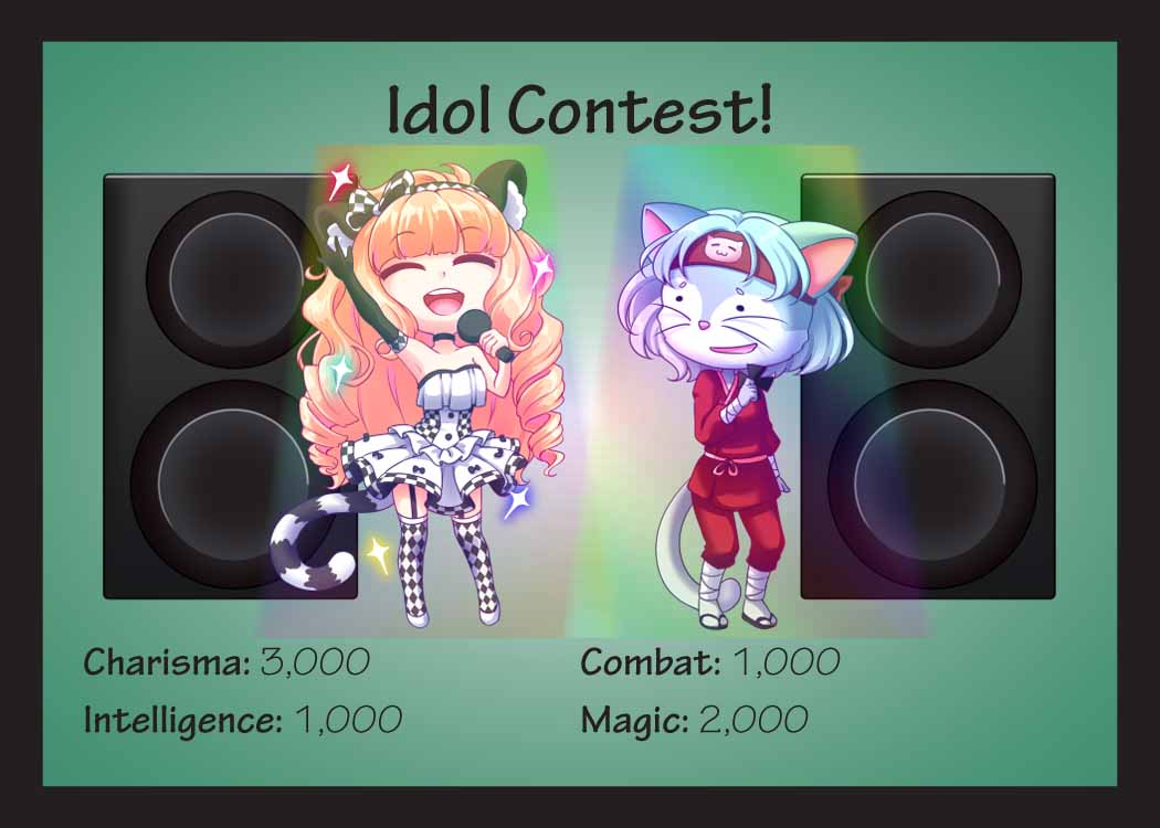 Idol Contest Card